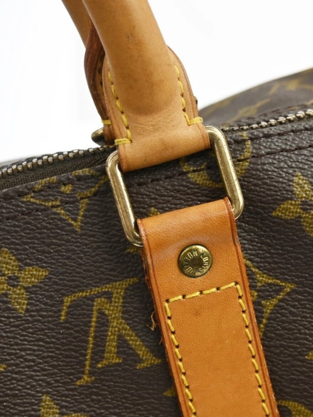 LOUIS VUITTON KEEPALL 50 TRAVEL HANDBAG MONOGRAM - Picture 6 of 12